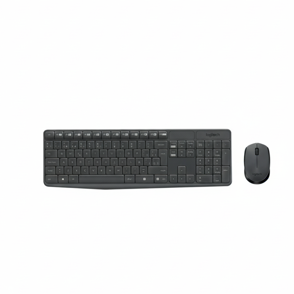 Teclado+Mouse Logitech Wir MK235 Grey 920-007901