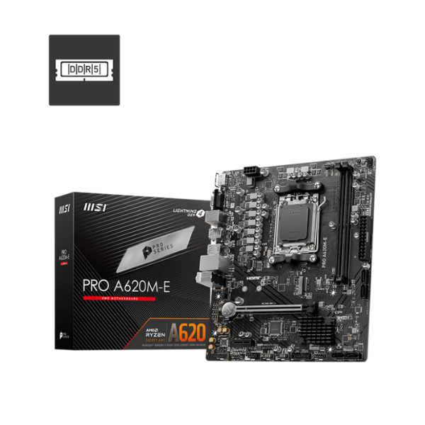 Mother MSI PRO A620M-E DDR5 AM5 (Series 7000/8000)