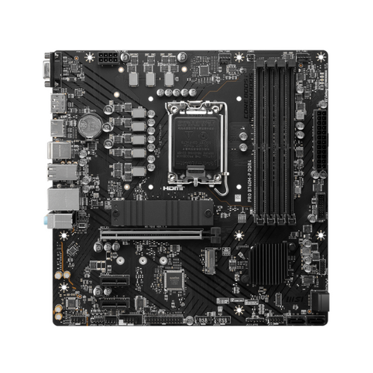 Mother MSI PRO B760M-P DDR4 1700 (12va/13va/14va Gen)