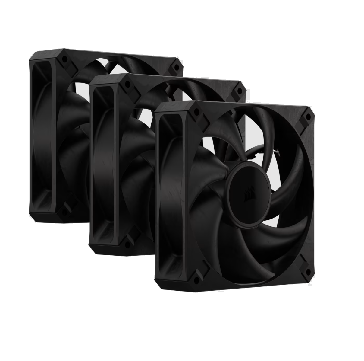 Fan Cooler Corsair RS120 MAX 120mm PWM 30mm Fan Black Pack x3