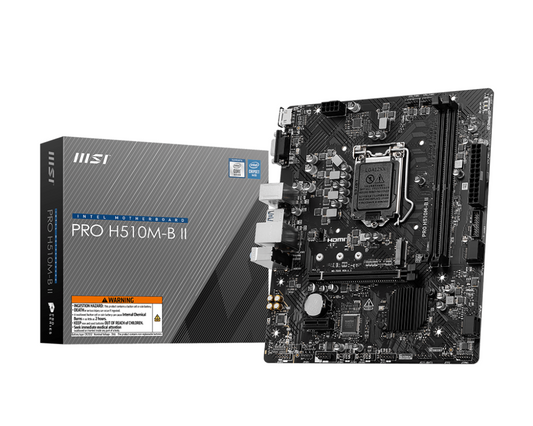 Mother MSI PRO H510M-B II DDR4 1200 (solo 10ma gen)