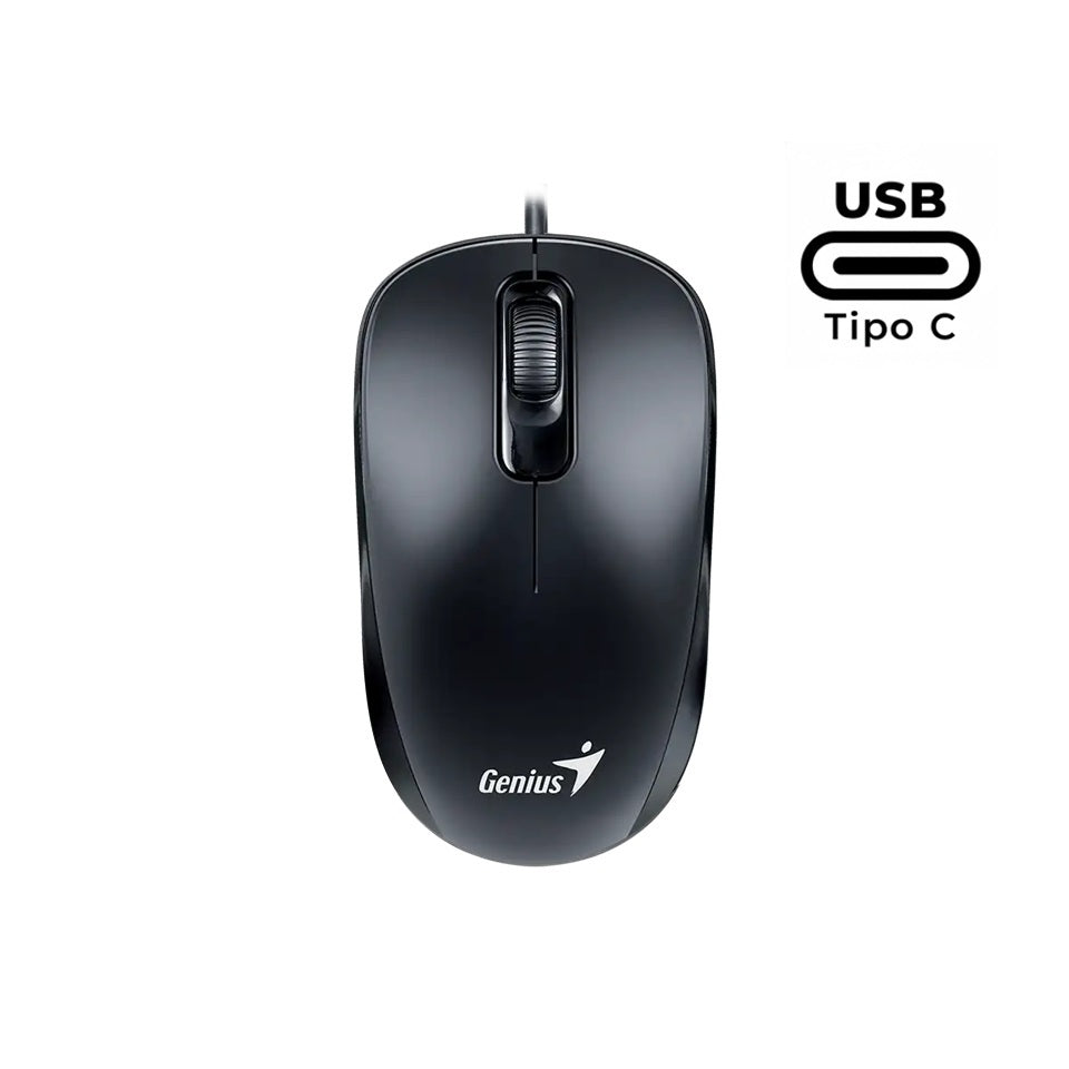 Mouse Genius DX-110,USB-C,Black