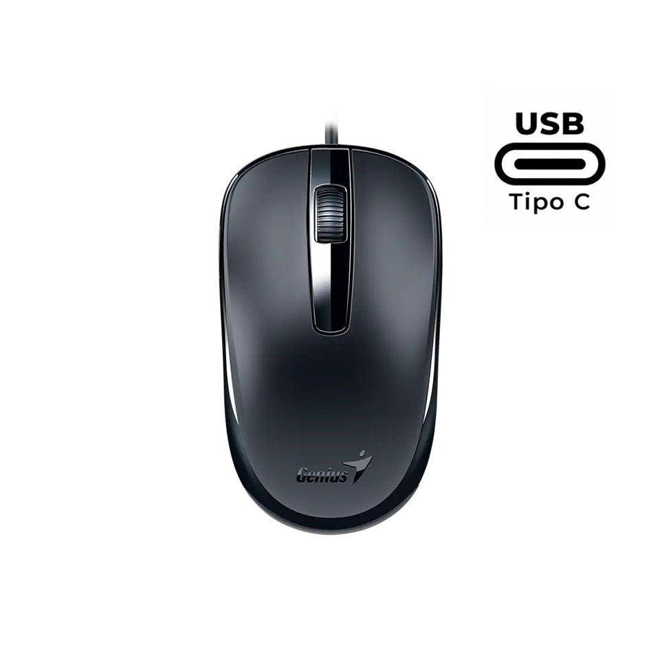 Mouse Genius DX-120,USB-C,Black