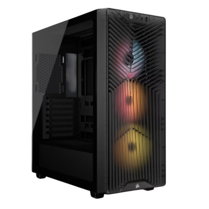 Gabinete Corsair 3200D RS ARGB Mid-Tower TG (9686)