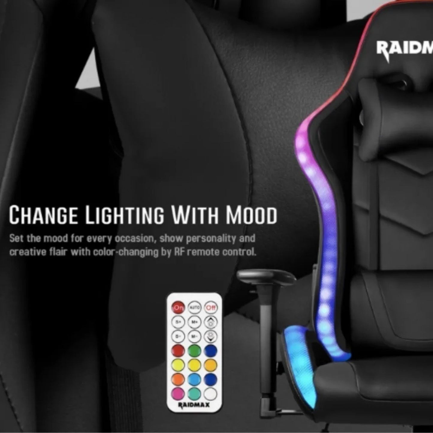 SILLA GAMER RAIDMAX DK-925WT BLANCA