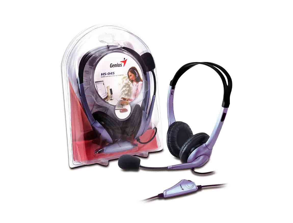 Auricular c/ Microfono Genius HS-04S