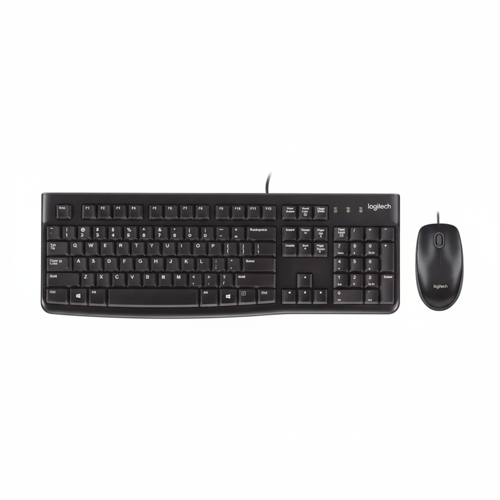 Teclado+Mouse Logitech MK120 Black 920-004428