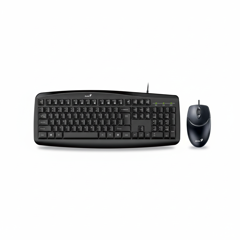 Teclado+Mouse Genius KM-200 USB BLK