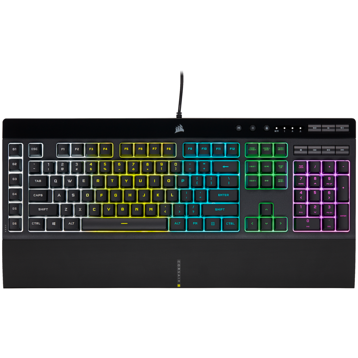 Teclado Corsair K55 RGB PRO Gaming Macro Key (1835)