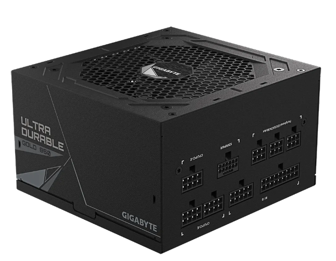 Fuente Gigabyte 850W 80 plus Gold Ultradurable Full Modular PCIe 5.0 Black