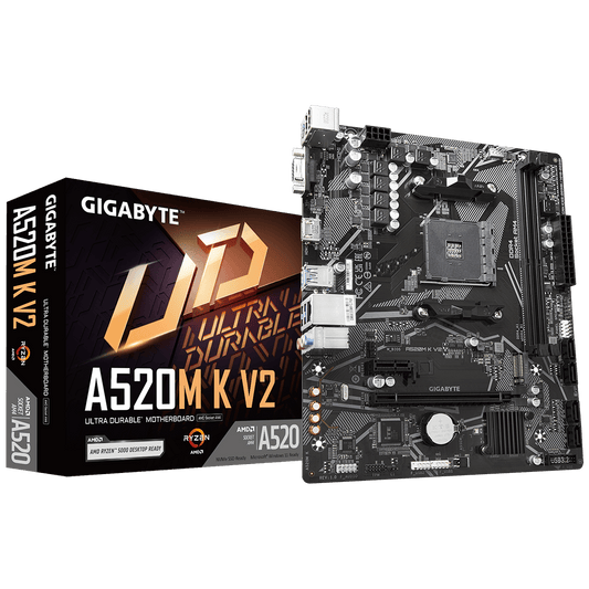 Mother Gigabyte A520M K V2 DDR4 AM4 (Serie 3000/4000/5000)