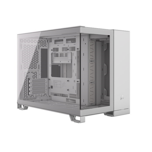 Gabinete Corsair 2500X TG Mid-Tower Dual Chamber White