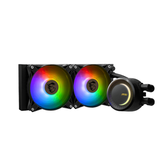 Water Cooling MSI MAG CORELIQUID E240 2x CPU Cooler 240mm Black (5728)