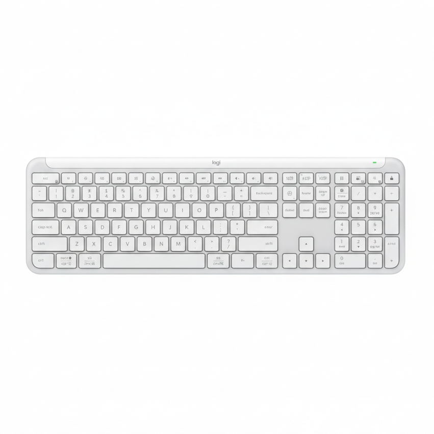 Teclado Logitech K950 Slim White 920-012593