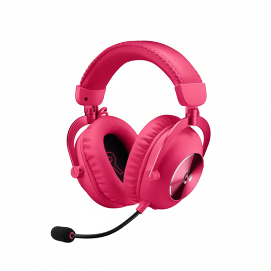 Auricular Wir c/Microfono Logitech PRO X 2 Magenta 981-001274