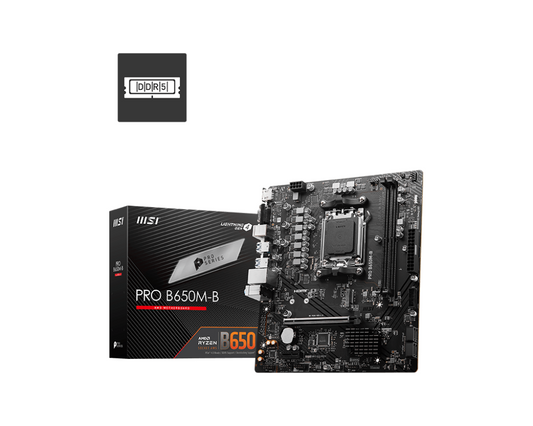 Mother MSI PRO B650M-B DDR5 AM5 (Serie 7000/8000)