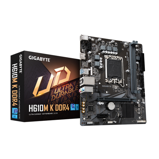 Mother Gigabyte H610M K DDR4 1700 (12va/13va/14va Gen)