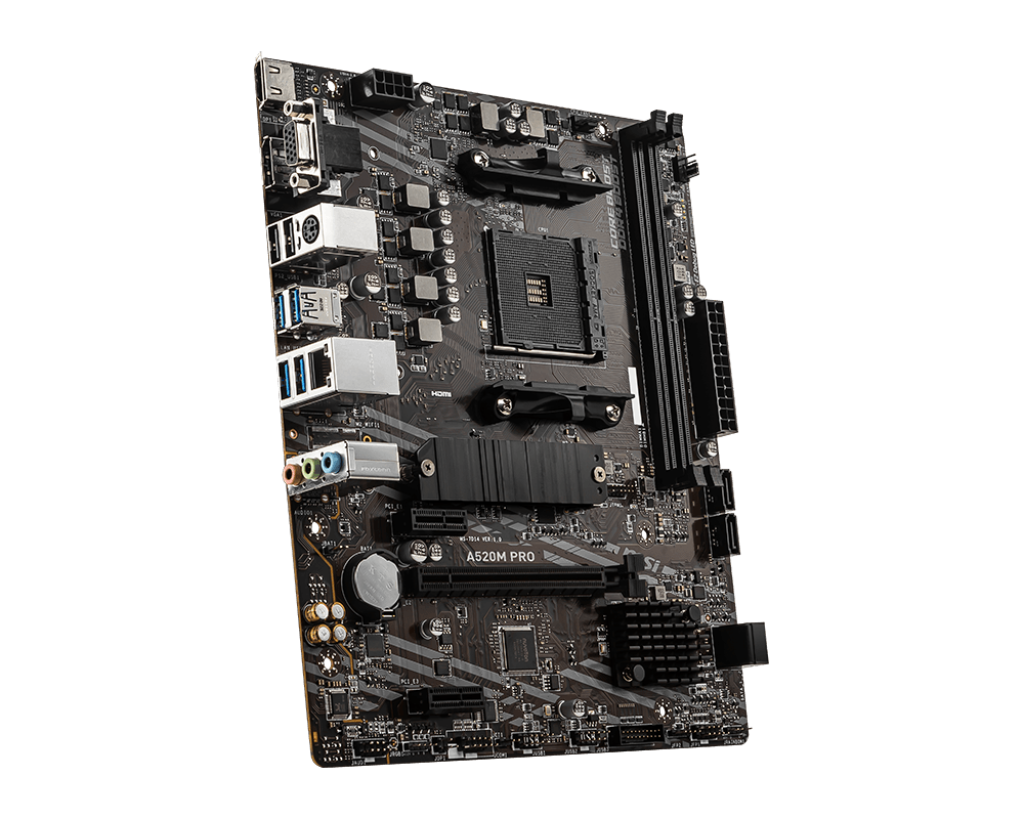 Mother MSI A520M PRO DDR4 AM4 (Series 3000/4000/5000)