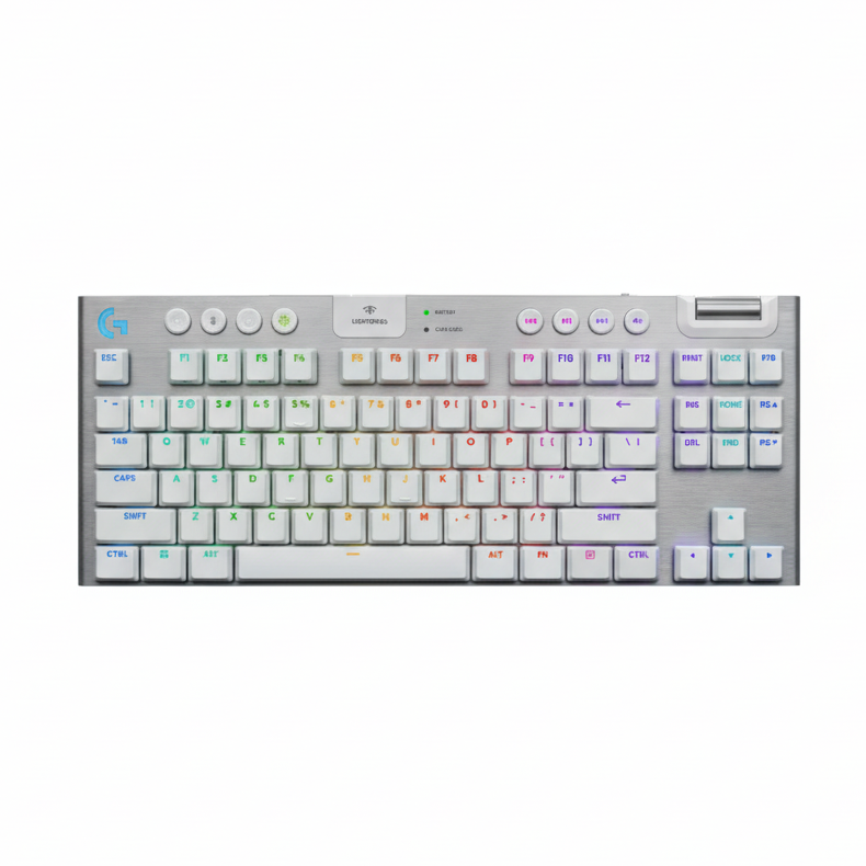 Teclado Logitech G915 X TKL White Mech RGB Wifi 920-012732