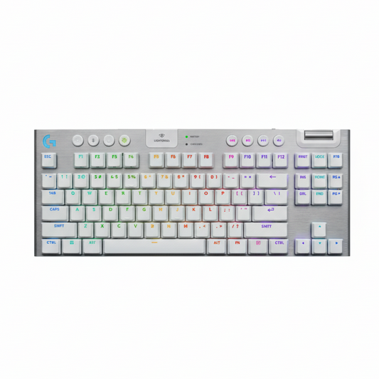 Teclado Logitech G915 X TKL White Mech RGB Wifi 920-012732