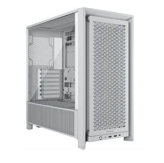 Gabinete Corsair FRAME 4000D RS Mid-Tower TG Fan x3 White