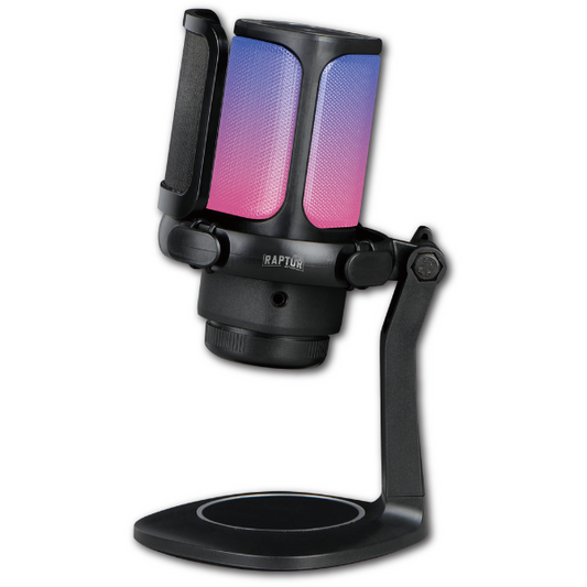 Microfono Raptor Vox RGB USB p/Streaming (7015)