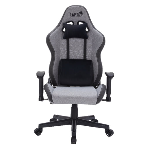 Silla Gamer Raptor Throne R1 Tela Gris (7251)