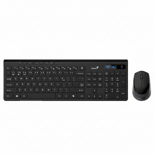 Teclado + Mouse Genius SlimStar 8230,AI,Black,SP,BT+2.4GHz