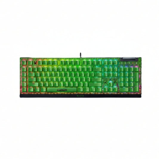 Teclado Razer BlackWidow V4 X Mechanical RGB (Green Switch) Minecraft Edition