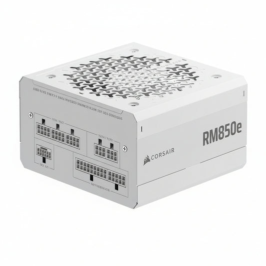 Fuente Corsair RM850e 2025 850W Cybernetics Gold Full Modular PCIe 5.1 White