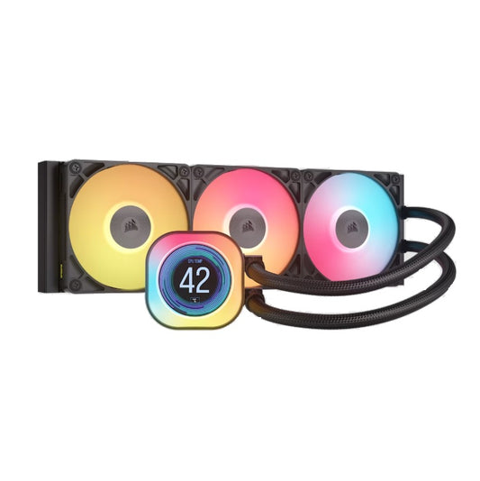 Water Cooling Corsair iCUE LINK TITAN 360 RX LCD 3x CPU Cooler 360mm Black (2956)