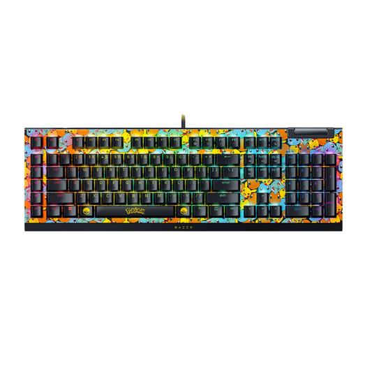 Teclado Razer BlackWidow V4 X PokÃ©mon Edition