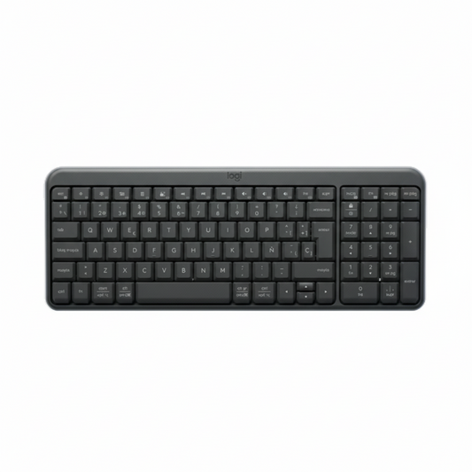 Teclado Logitech Bluetooth K250 Pebble Graphite 920-013445