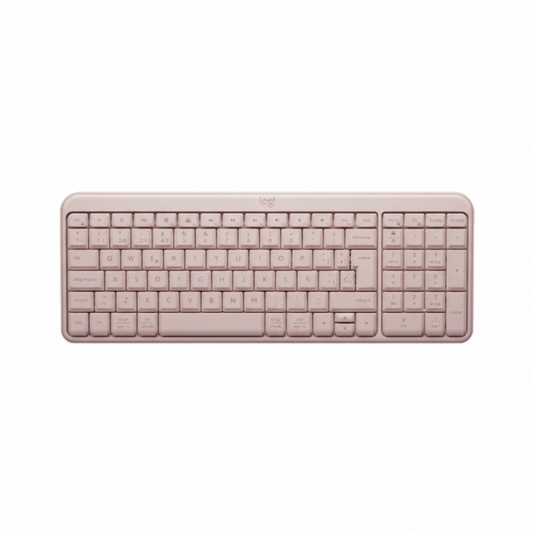 Teclado Logitech Bluetooth K250 Pebble Rose 920-013447