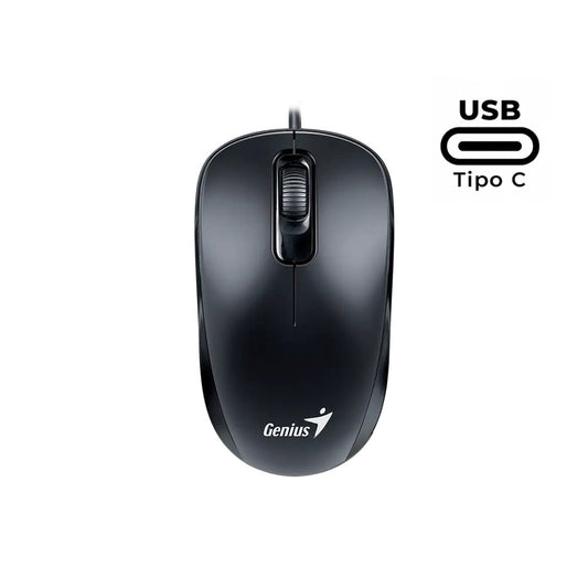 Mouse Genius DX-110,USB-C,Black