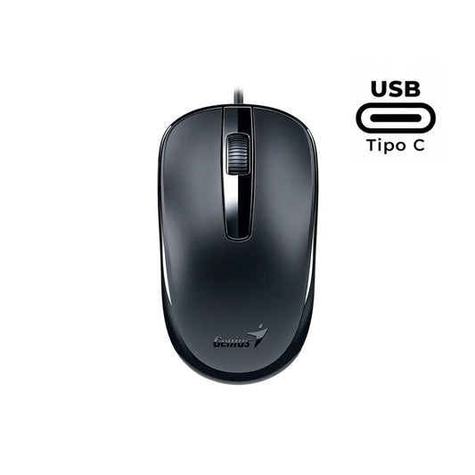 Mouse Genius DX-120,USB-C,Black