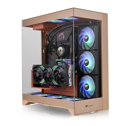 Gabinete TT CTE 550 Mid-Tower TG x3 Gravel Sand (7084)