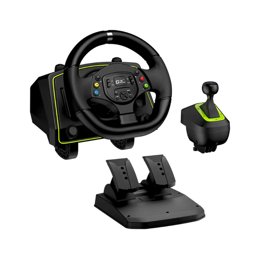 Volante Genius Speed Master X2 con palanca de cambios