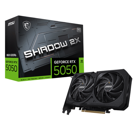 VGA MSI GeForce RTX 5050 8G SHADOW 2X OC