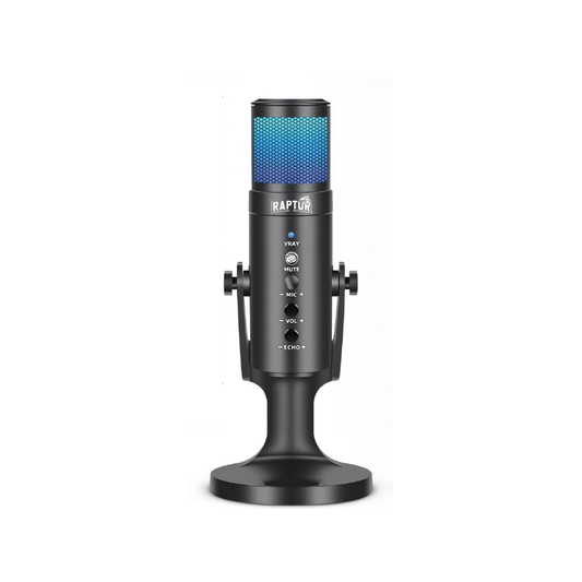 Microfono Raptor Vox PRO RGB USB p/Streaming (2890)