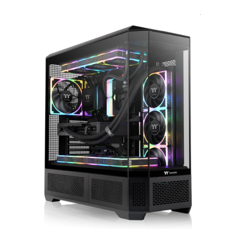 Gabinete TT View 600 TG Mid-Tower Black (0195)
