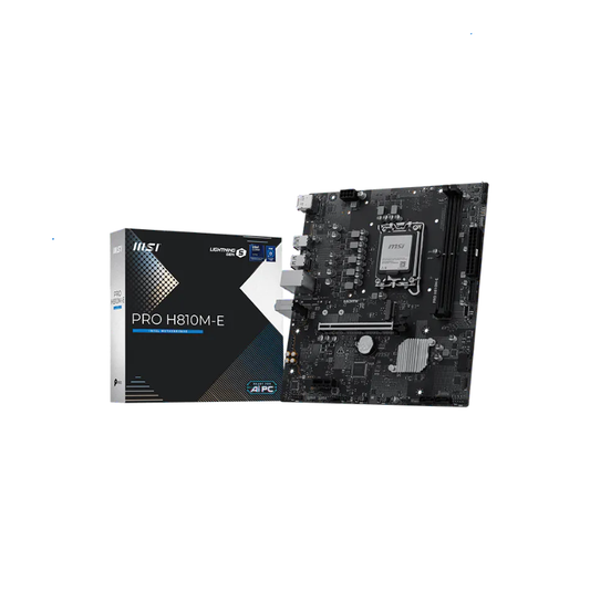 Mother MSI PRO H810M-E DDR5 1851 (Serie Ultra) (4028)