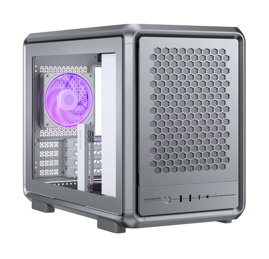 GABINETE COOLER MASTER 400 MASTER FRAME MESH SILVER
